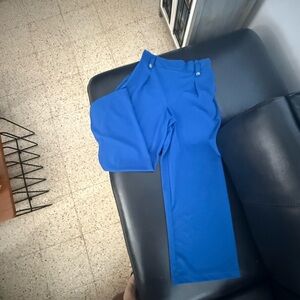 Happily Grey Women's Wide Leg Blue Pants